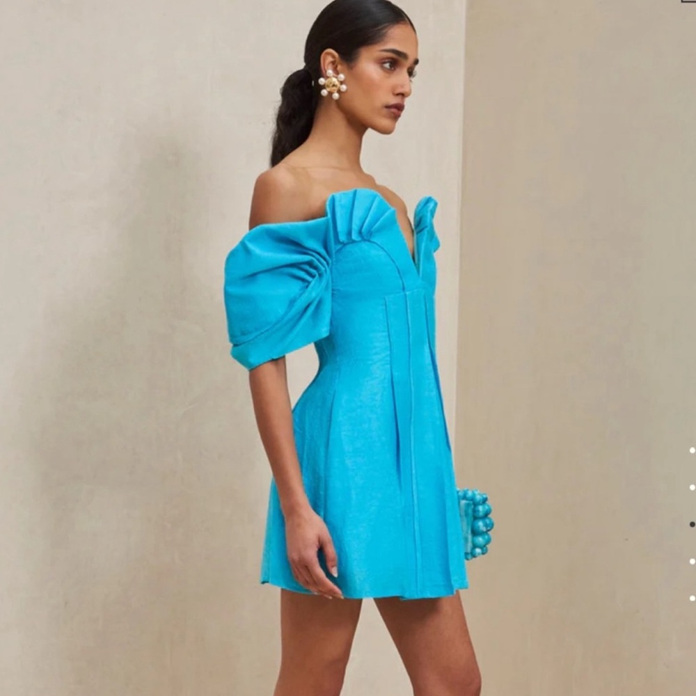 Cult Gaia Asal Dress in Nile Blue Size 6